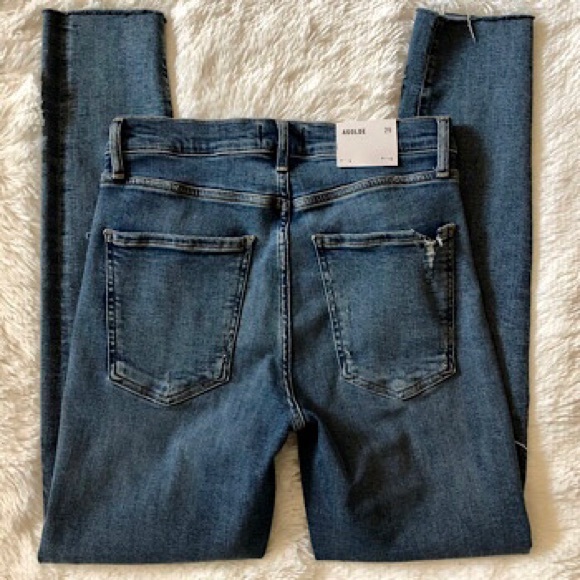 “NEW” AGOLDE Sophie Mid-Rise Skinny Ankle Jean - Picture 5 of 7